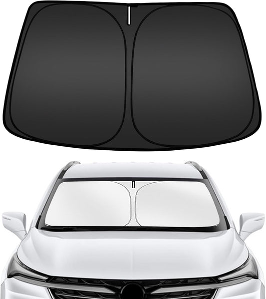 ARISMOTOR Windshield Sun Shade for Buick Enclave 2018-2024, Custom Fit Foldable Front Window Sunshade Sun Visor Protector, Block UV Rays Keep Your Car Cooler