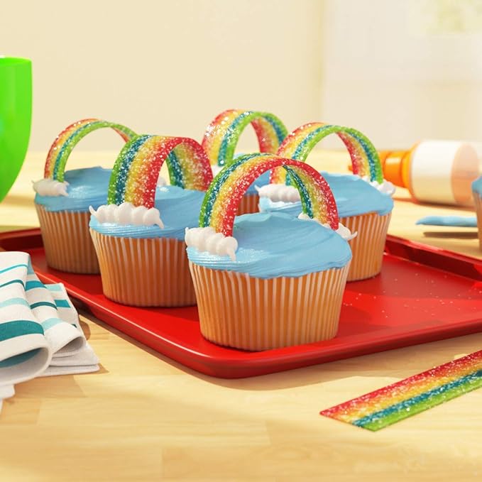 Airheads Xtremes Belts, Rainbow Berry Flavor, Sweetly Sour Candy, Non-Melting, Bulk Movie Theater and Party Bag, 3 Ounce (Pack of 12)