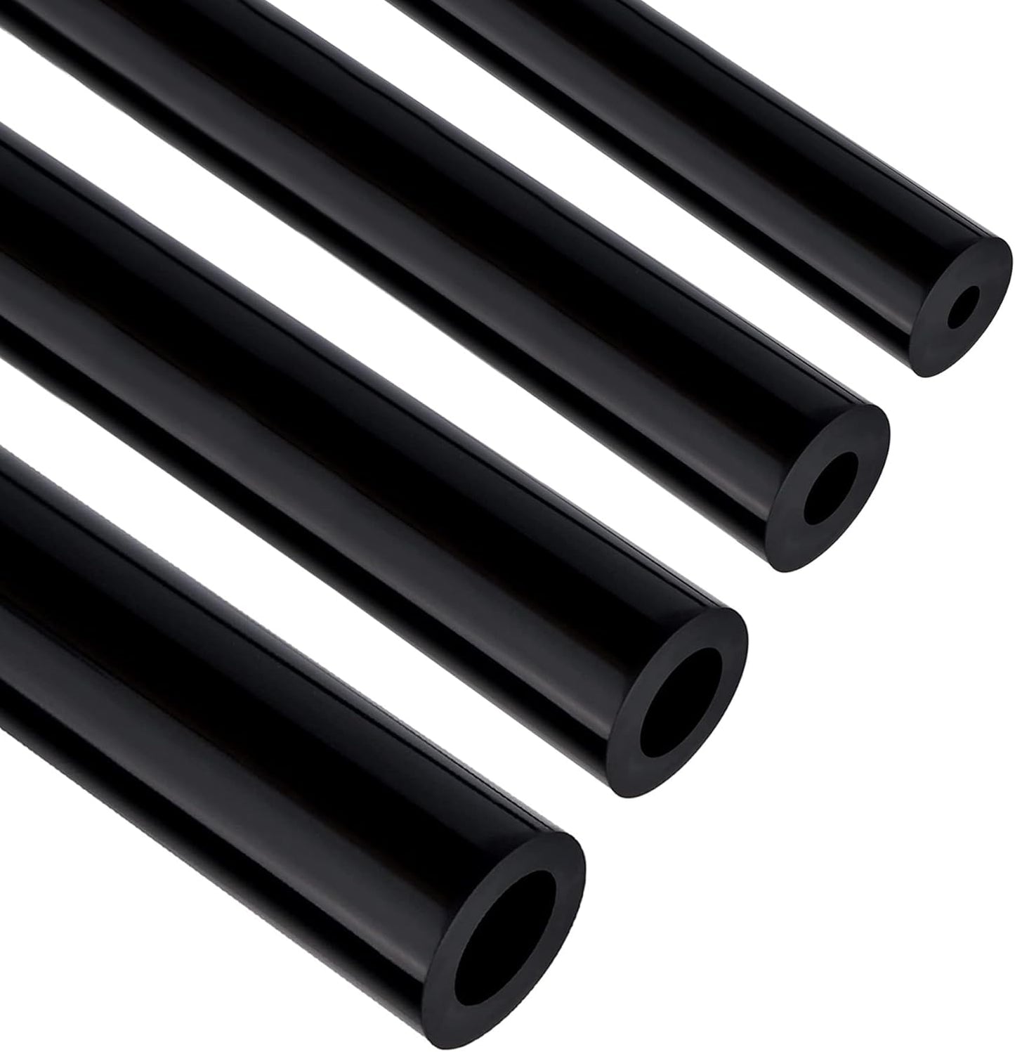 EVIL ENERGY 5/32 1/4 5/16 3/8 Silicone Vacuum Tubing Hose Line Kit 5FT 4PCS 130PSI Max Pressure (4mm 6mm 8mm 10mm)