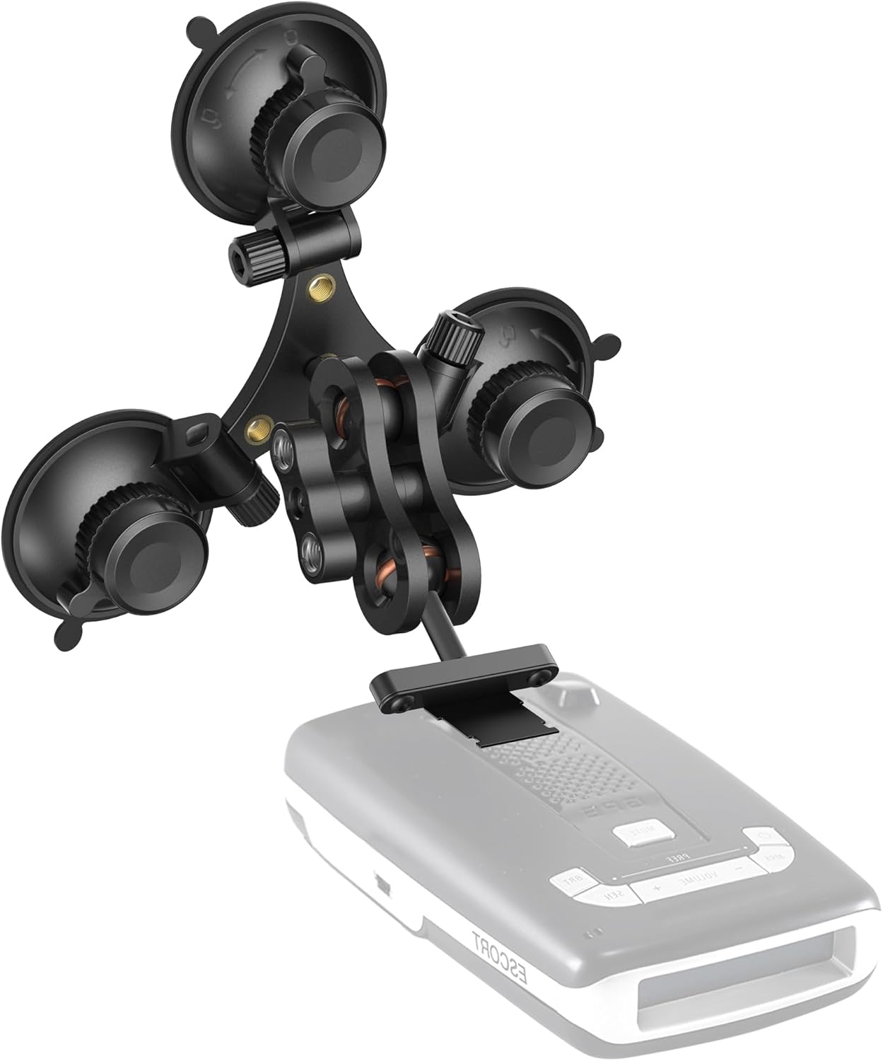 Radar Detector Mount, Triangular Suction Cup Mount,Windshield Radar Detector Suction Cup Bracket (for MAX, MAX2, 2015-2019 MAX 360 Radar)