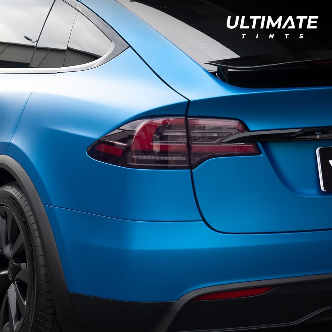 VViViD+ Ultimate Headlight Taillight Tint Vinyl Wrap (16" x 10ft, Light Smoke)