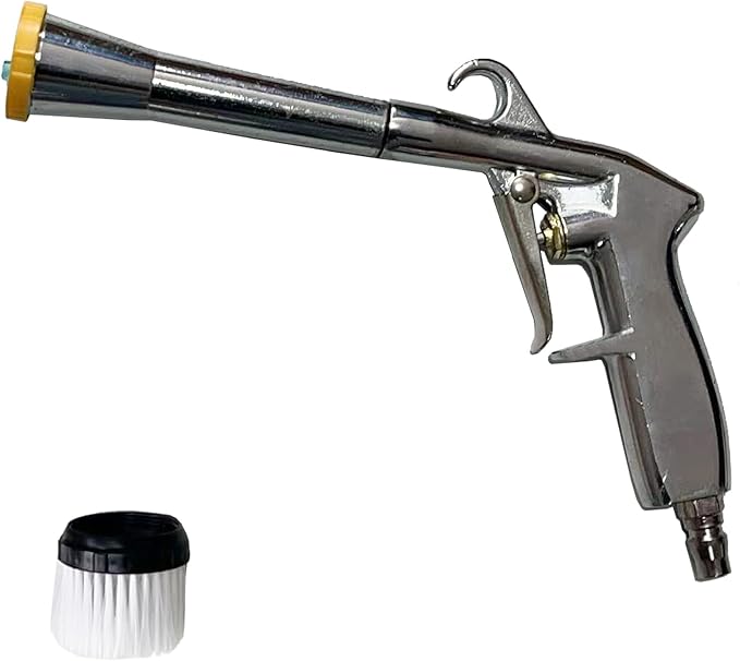 High Volume Air Blow Gun with Adjustable Brass Air Nozzle, Industrial-Grade Air Blower Gun, Essential Pneumatic Air Compressor Tool for Effective Cleaning and Dust Removal
