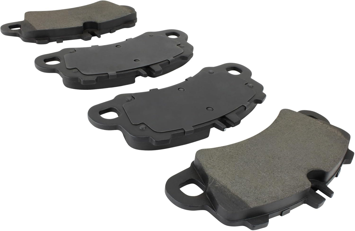 Premium Semi-Metallic Front Brake Pads (1001-2192M) Compatible with Porsche Cayenne 2019-2020