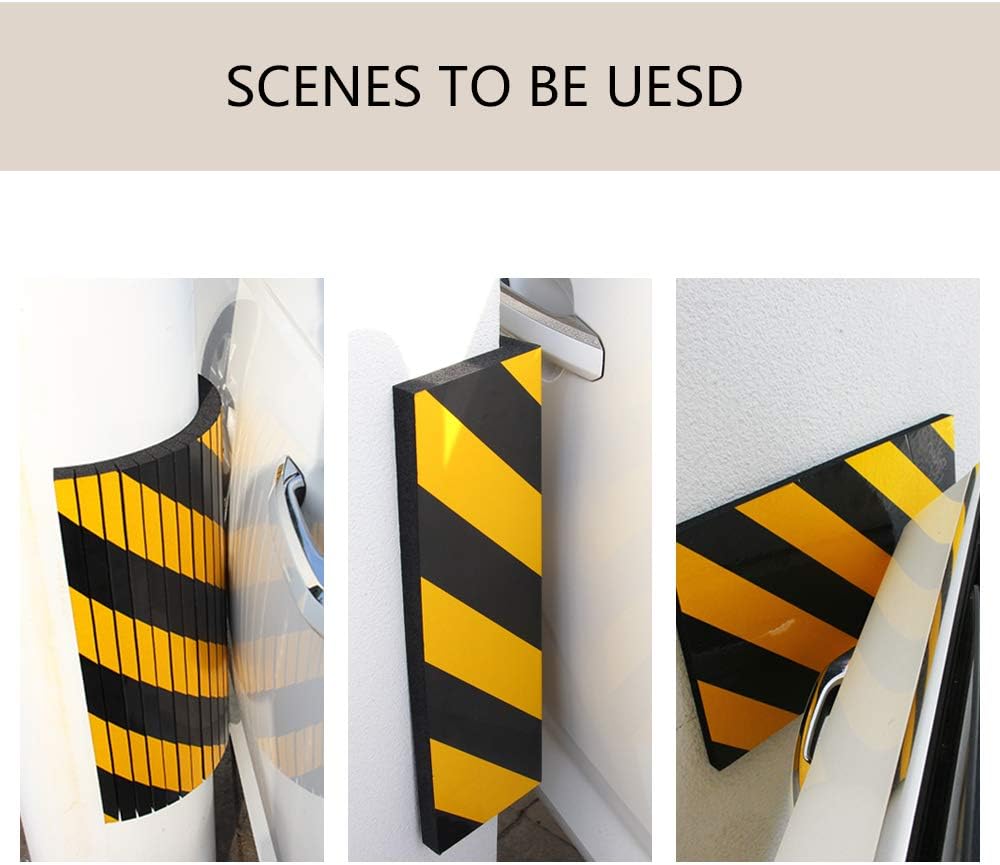 Garage Wall Protector Foam Wall Corner Guard for Parking Garages - Wall Edge Protector Protect Your Car - Garage Wall - Wall Corner Edge and Bumpers Corner Guards