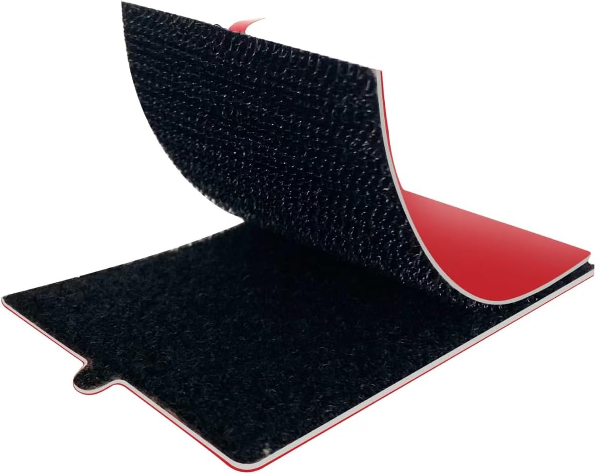 Radar Detector Bracket with Dashboard Hook Ring Installation, No Installation Tools Required, Easy to Install, Compatible with Radar Detectors with Flat and Hard Bottom (2PCS)