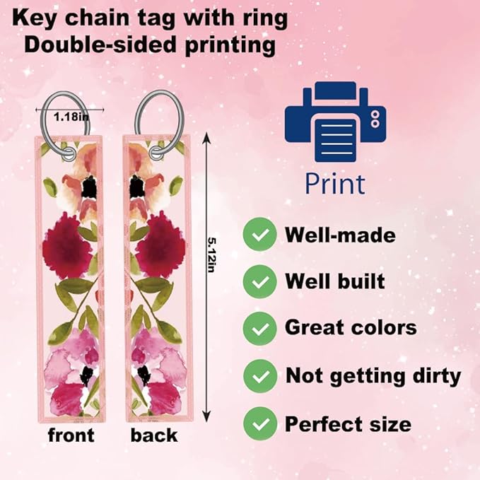2pcs Abstract Flowers Floral License Plate Frame for Women,Pink Flowers Floral car Decorative tag Frames Girly,Hand-Painted Artistic Pink Flowers Floral License Plate Cover Holder for Vehicle