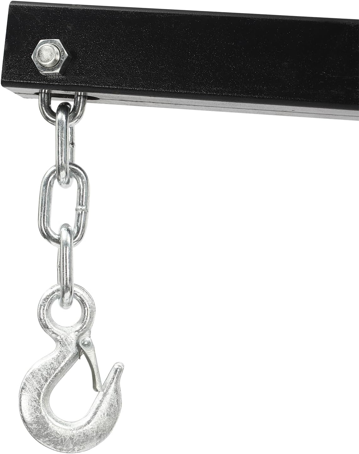 Engine Lift Crane 2 Ton (4000lbs) Engine Hoist Heavy Duty Garage Hydraulic Lift Foldable & Adjustable Height w/ 6 Universal Wheels for Car Fixing, Workshops, Ports, Warehouses, Garage