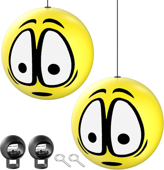 Garage Parking Aid Ball, Parking Guide System for Car Accessories, Stop Indicator, Parking Assist Ball, Aid-Parking Kit, Garage Car Stopper, Pack of 2