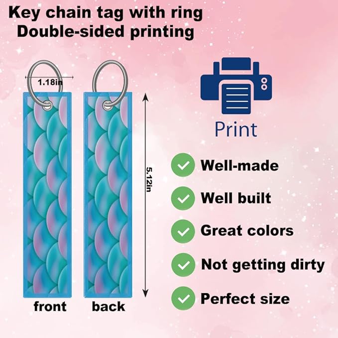 1pcs Blue Fish Scale patternt License Plate Frame for Women, Mermaid Fish Scale car Decorative tag Frames Girly, Blue Scales License Plate Cover Holder for Vehicle with Double Sided car Keychain tag