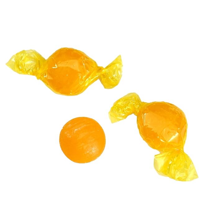Arcor Butterscotch Discs Hard Candy, 2 Pound Bulk Candy (Approx. 150 pcs.), Butterscotch Candy, Yellow Candy