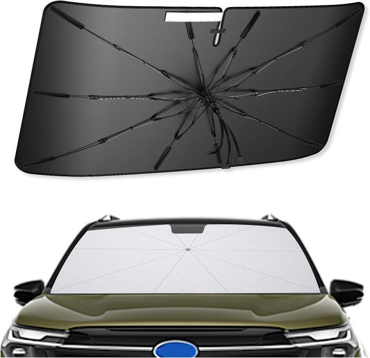 SXCY for 2025 Subaru Forester Windshield Umbrella Sunshade [Easier Foldable] for 2025 Subaru Forester Accessories 2025 Forester Sunshade Umbrella 2025 Forester Windshield Umbrella Sun Shade