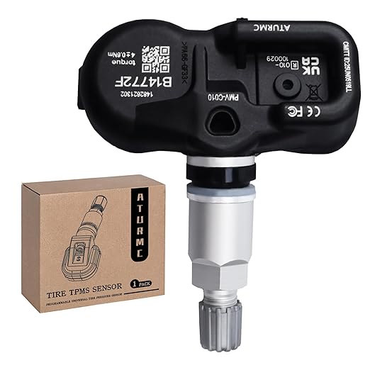 Set of 1 TPMS Sensor Tire Pressure Monitoring Sensor 315MHz Compatible with Toyota C-HR Hilux LX NX RC LS GS ES GX is CT Series Replaces# 4260730060