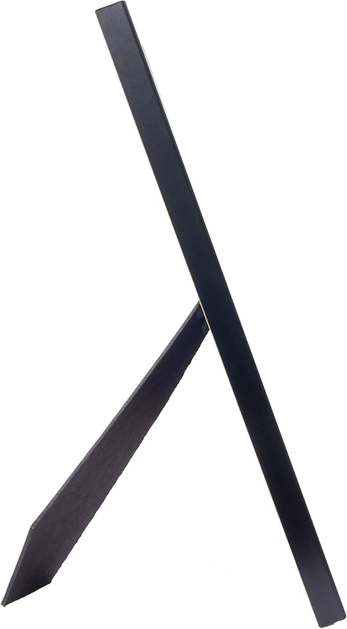 Creative Picture Frames 11Bk-B Black First Dollar Frame with Business License, 3.5X8.75 License Including Self Standing Easel and Wall Hanger