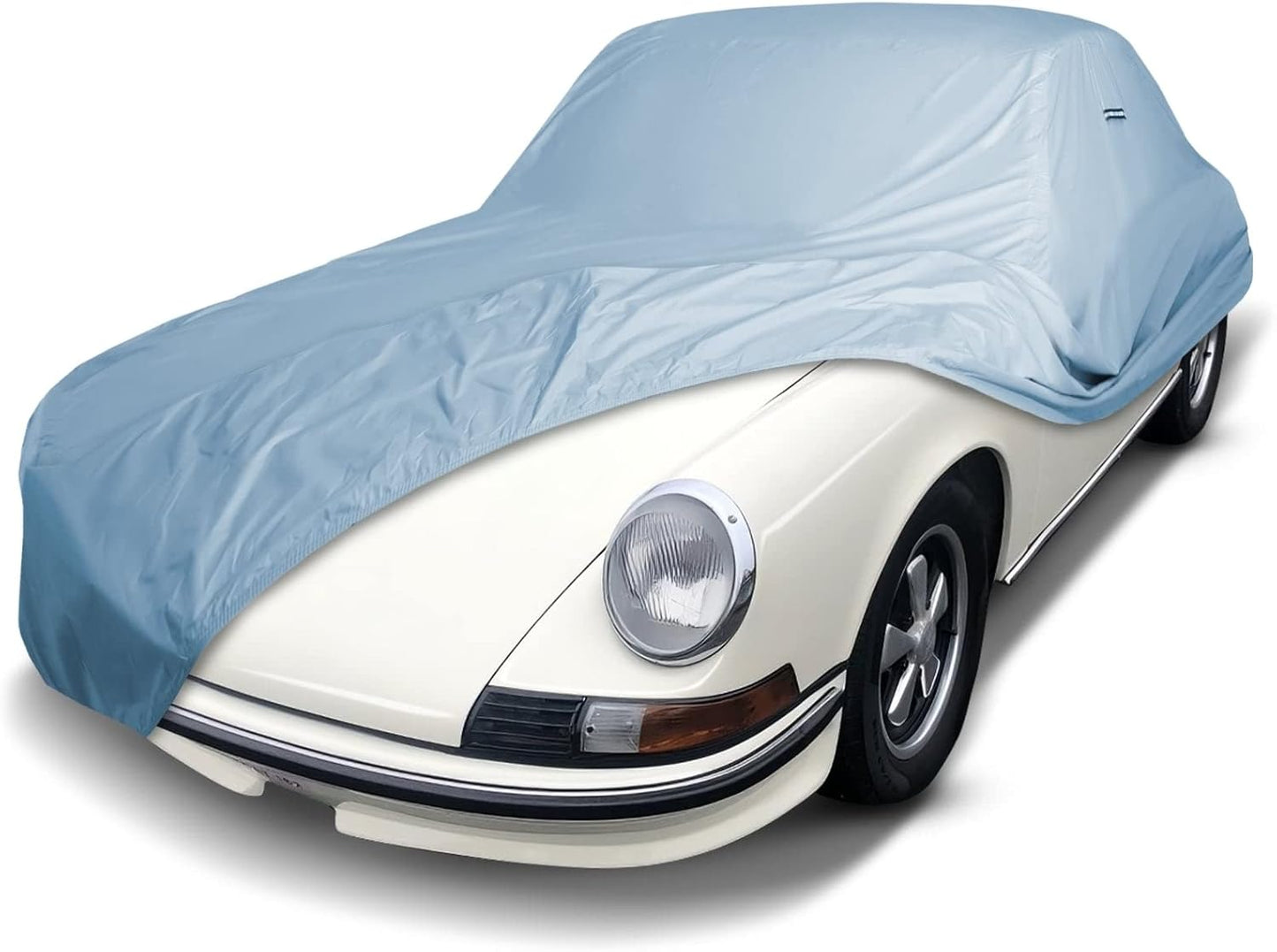 iCarCover Fits: [Porsche 911] 1964-1998 Porsche 911 Premium Full Car Cover Waterproof All Weather Resistant Custom Outdoor Indoor Sun Snow Storm Protection Form-Fit Padded Cover with Straps