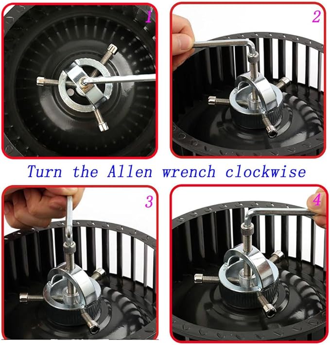 Fan Blade Blower Wheel Puller Range Hood Cleaning Wind Wheel Removal Tool Pull Appliance