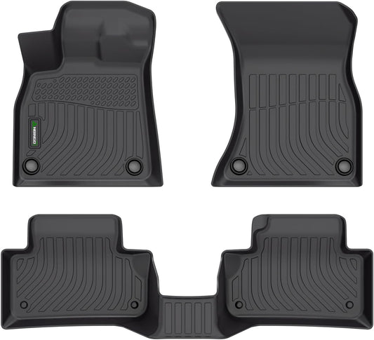 ANBINGO®Floor Mats Fit for Audi Q5/SQ5 2018-2025,All Weather Car Mat Rug for 2020-2025 Q5 PHEV TPE Rug Trunk Mat for 2021-2025 Audi Q5/SQ5 Sportback Rubber Trunk Liner Carpet for Q5 Accessories