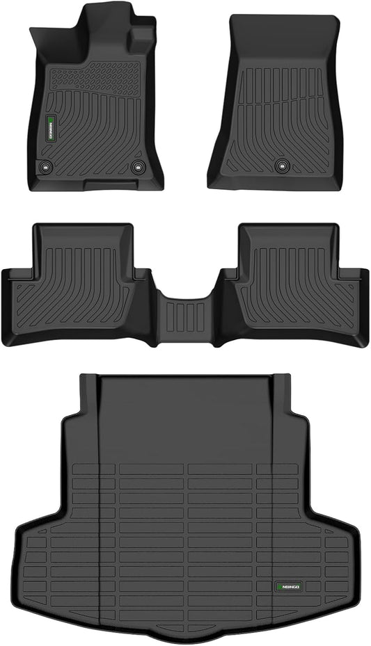 ANBINGO®Floor Mats Fit for Acura TLX 2021-2025&Cargo Liner All Weather Mats for TLX TPE Car Mat Rugs for Acura TLX Rubber Trunk Carpet for TLX Automotive Accessories