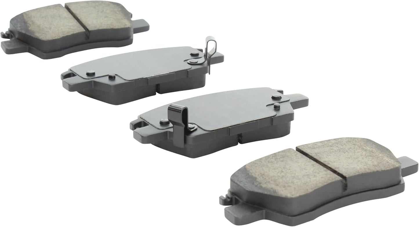 Premium Ceramic Front Brake Pads (1001-1844C) Compatible with Chevrolet Bolt EUV 2022-2023, Chevrolet Bolt EV 2017-2023, Chevrolet Cruze 2016-2019, Chevrolet Volt 2016-2019
