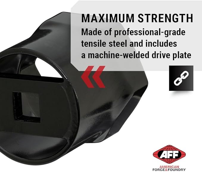 AFF 3/4" Drive Wheel Bearing Locknut Socket (Available in 6 or 8 Points & Multiple Sizes)