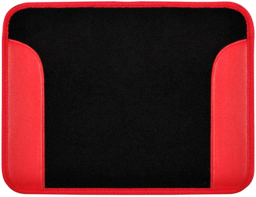 carXS Fresh Two-Tone Carpet Floor Mats, Tribal Tattoo Design with Vinyl Trim for Car Sedan Truck SUV, Front & Rear Set of 4, Universal Fit