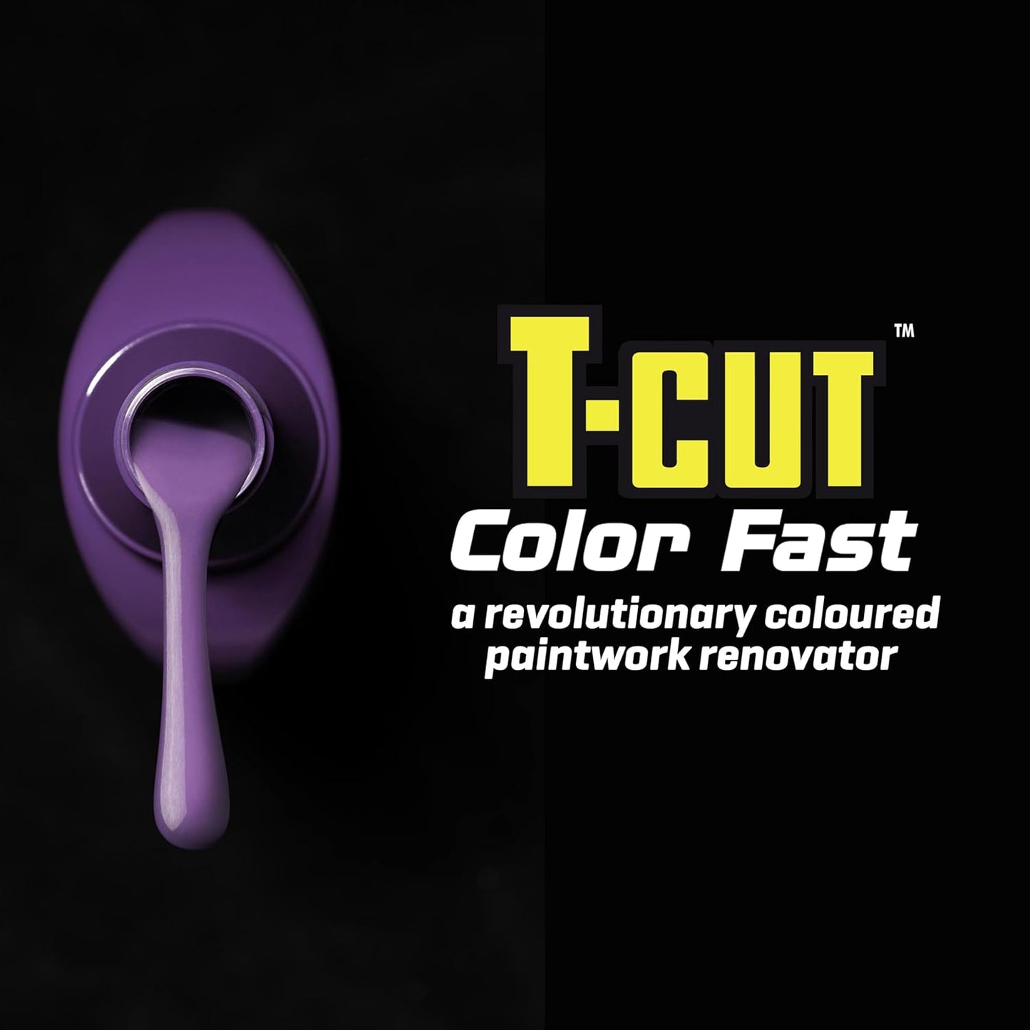 T-Cut Purple Scratch Remover Color Fast Paintwork Restorer Car Polish, 13 Colors Available,17 Fl Oz