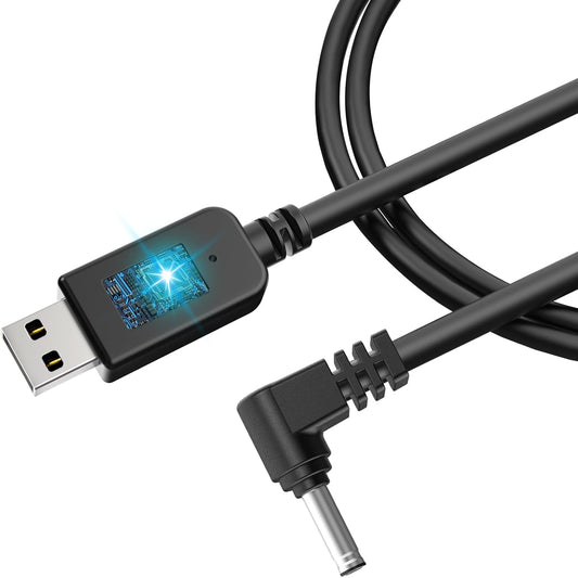 Radar Detector Power Cable, USB to RJ11 DC3.5 Cable,Replacement Radar Detectors Power Cable,for Cob'r'a Unide Radenso Pro M Whistler Radar Detector (DC3.5-3.3FT)