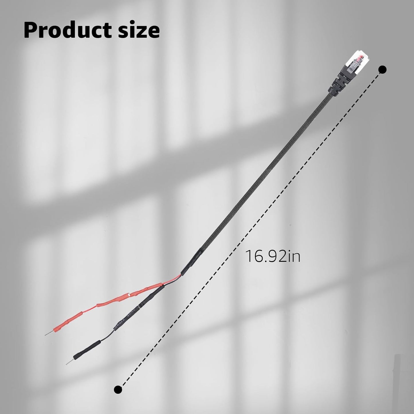 RJ11 Power Cord Compatible with Uniden Radar Mirror Wire Detectors,Model (3005201U) Fits R1 R3 R4 R7 R8 (1)