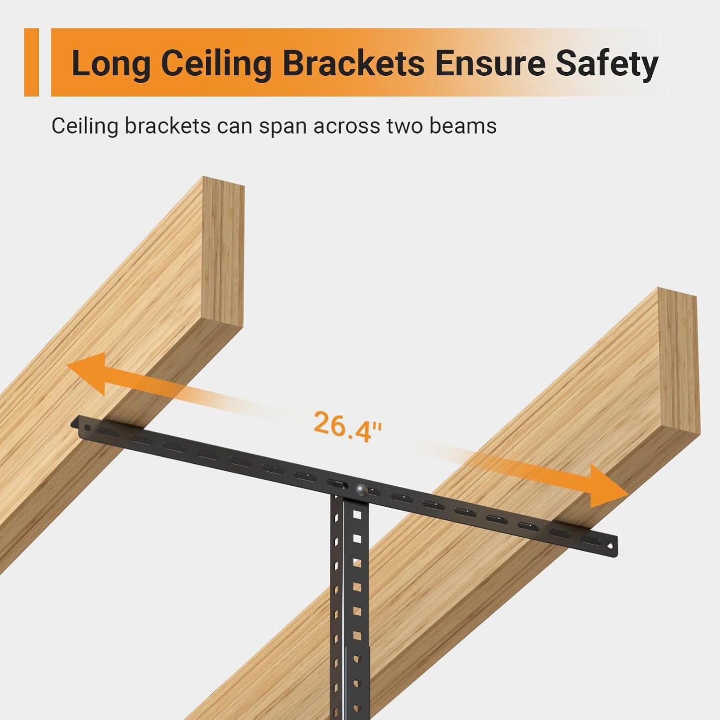 3x6ft Overhead Garage Storage Rack, Heavy Duty Metal Ceiling Shelf, 22'' to 40" Adjustable Dropdown, 450lbs Loading Weight Capacity, White