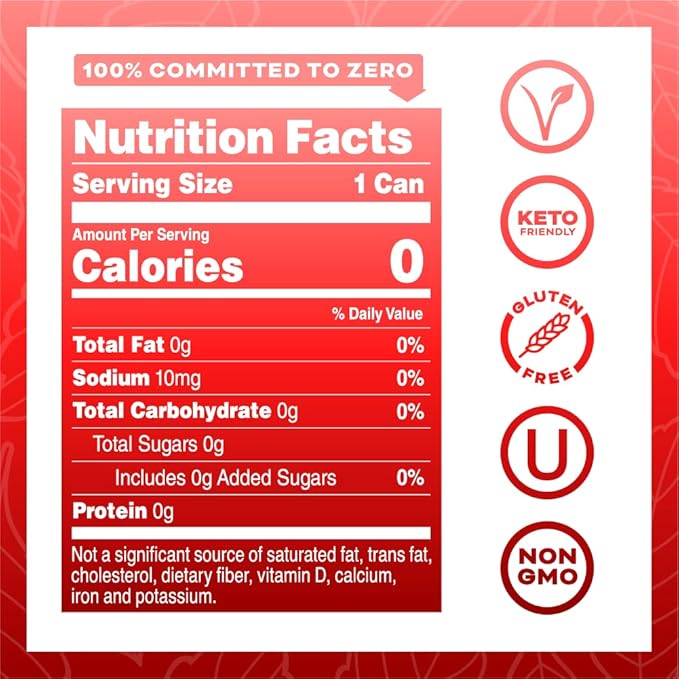 Yerbaé Energy Seltzer - Strawberry Kiwi, No Sugar/Calories/Carbs. Energized by Yerba Mate, Naturally Caffeinated Plant-Based, Healthy Alternative to Coffee/Sugary Sodas, Pack of 12, 12oz cans