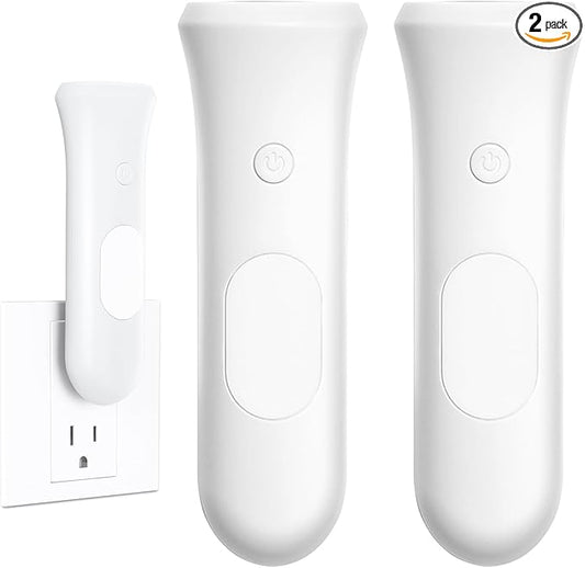 4 in 1 Emergency Lights for Home Power Failure, 2 Pcs Rechargeable LED Flashlight Plug in Wall, Automatic Turn-On Power Outage Night Light Flashlight for Hurricane Preparedness Items