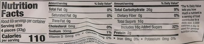 Trolli Peachie O's Sour Gummy Rings Candy, 5 Pound Bulk Bag (Pack of 2)