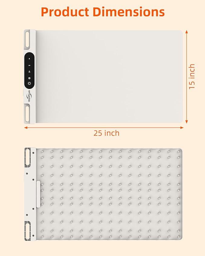 Electric Warming Mat for Food - Full Surface Fast Heating Silicone Tray with 3-Level Temperature, Auto-Off, Raised Feet for Table Protection, Versatile Warmer for Gatherings Parties Buffets, White