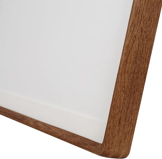 Natural Wood Photo Frames Inspired Tabletop Picture Frame with Mat, Vertical or Horizontal Display (Walnut, 18x24 matted to 16x20)