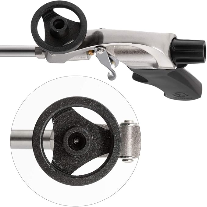 INTERTOOL Expanding Foam Spray Gun 2 Pack - PU Sealant Foam Applicator for Caulking Insulation Dispensing Filling Gaps and Cracks - Teflon Non-Stick Basket Needle PT-0604-2