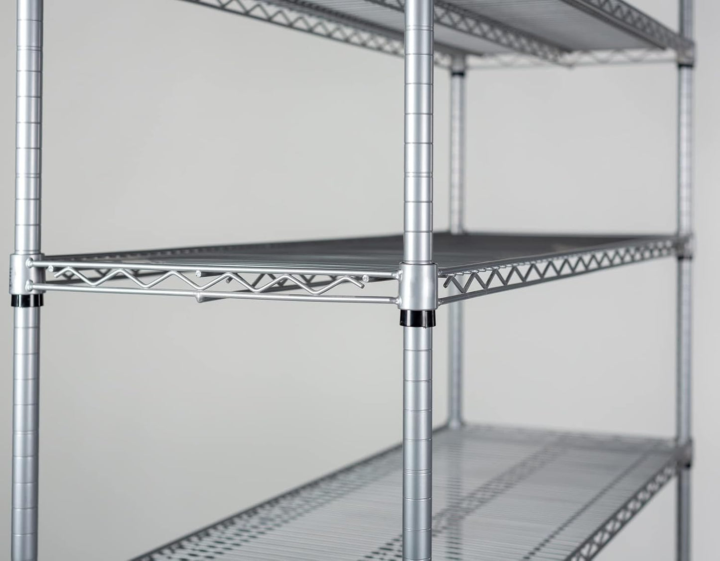 Omega 18" Deep x 72" Wide x 54" High 3 Tier Gray Starter Shelving Unit