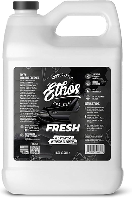 Ethos FRESH - All Purpose Interior Cleaner Detailing Kit Interior Cleaner - Car Interior Detailing - Car Interior Cleaners for Cars, Trucks, SUVs, Jeeps, Motorcycles, RVs & More