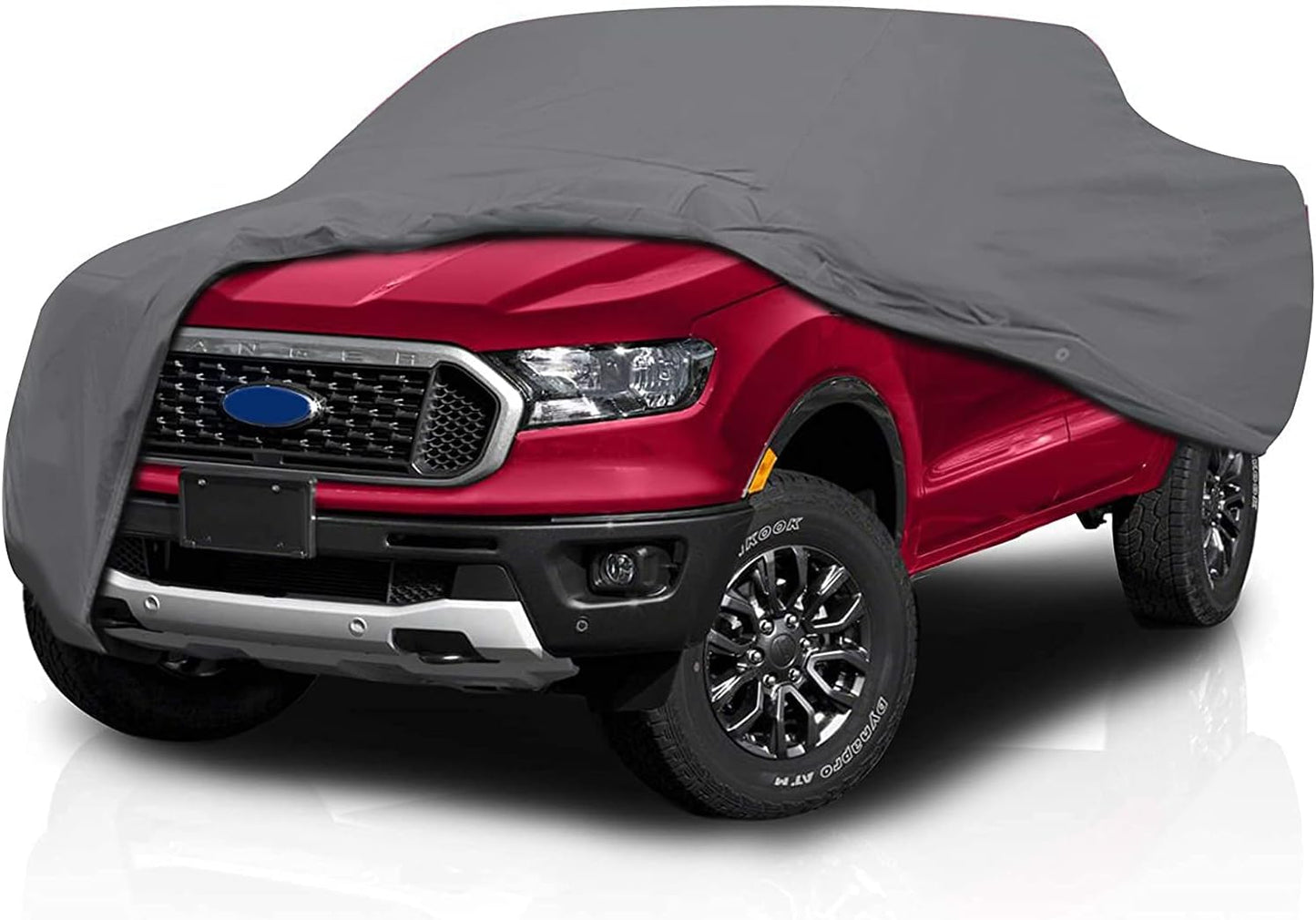 Supreme Full Car Cover – Semi Custom Fit | Dustproof, Windproof, UV Protection, Breathable & Durable All-Weather Protection | Fits Volkswagen Amarok 2011-2016 Crew Cab Pickup 4-Door Short Bed