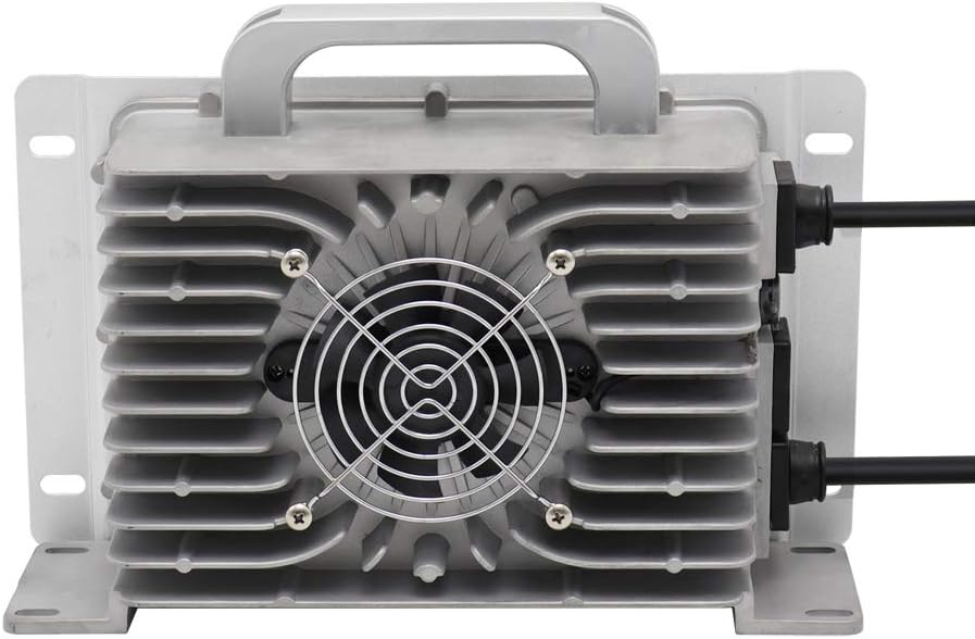 36V 18A Golf Cart Battery Charger for 36 Volt Club Car/Yamaha with Crowsfoot Style Connector Crows Foot Plug Waterproof IP68