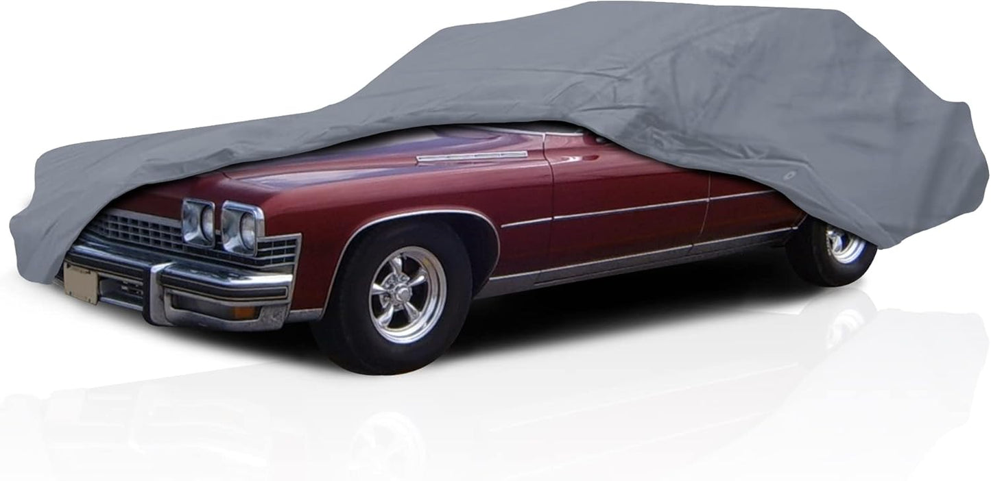 Supreme Car Cover for Chevrolet Brookwood 1969-1972 Station Wagon 4-Door All Weather Protection Semi Custom Fit Full Coverage Dust, Sun, Snow, Rain, Hail Protection Indoor/Outdoor
