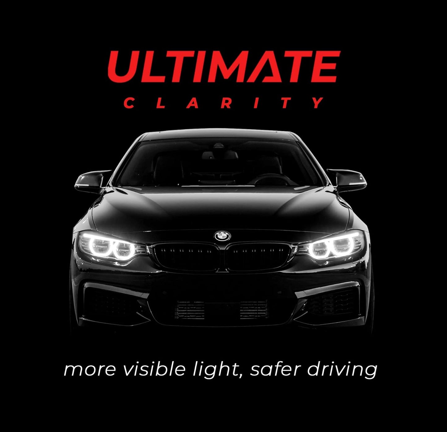 VViViD+ Ultimate Headlight Taillight Tint Vinyl Wrap (16" x 30ft, Light Smoke)