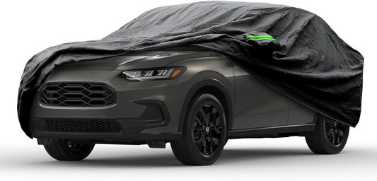 Proadsy 2025 Upgrade Car Cover Custom Fit for Honda HR-V 2023 2024 2025, Waterproof All Weather for Automobiles, Full Exterior Cover Rain Snow Sun Protector Indoor Outdoor Car Cover
