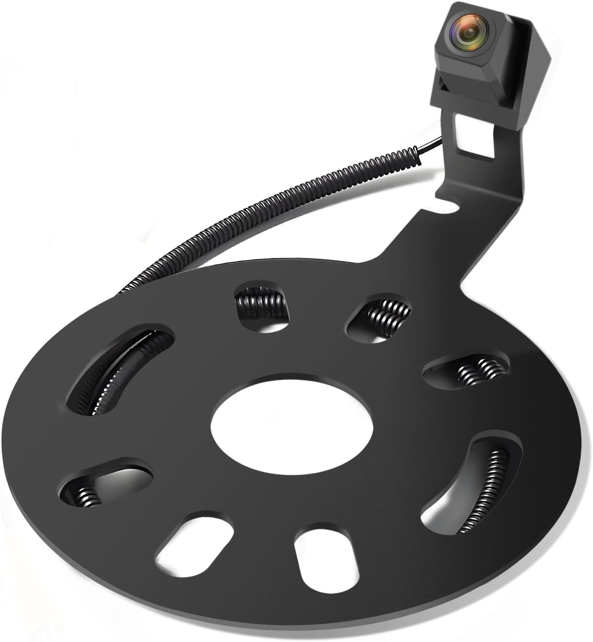 Backup Camera for Jeep Wrangler JK JKU Rubicon Sahara Sport Unlimited 2007-2018, Wide Angle Rear View Reverse Parking Off-Road Wheel Mount Camera