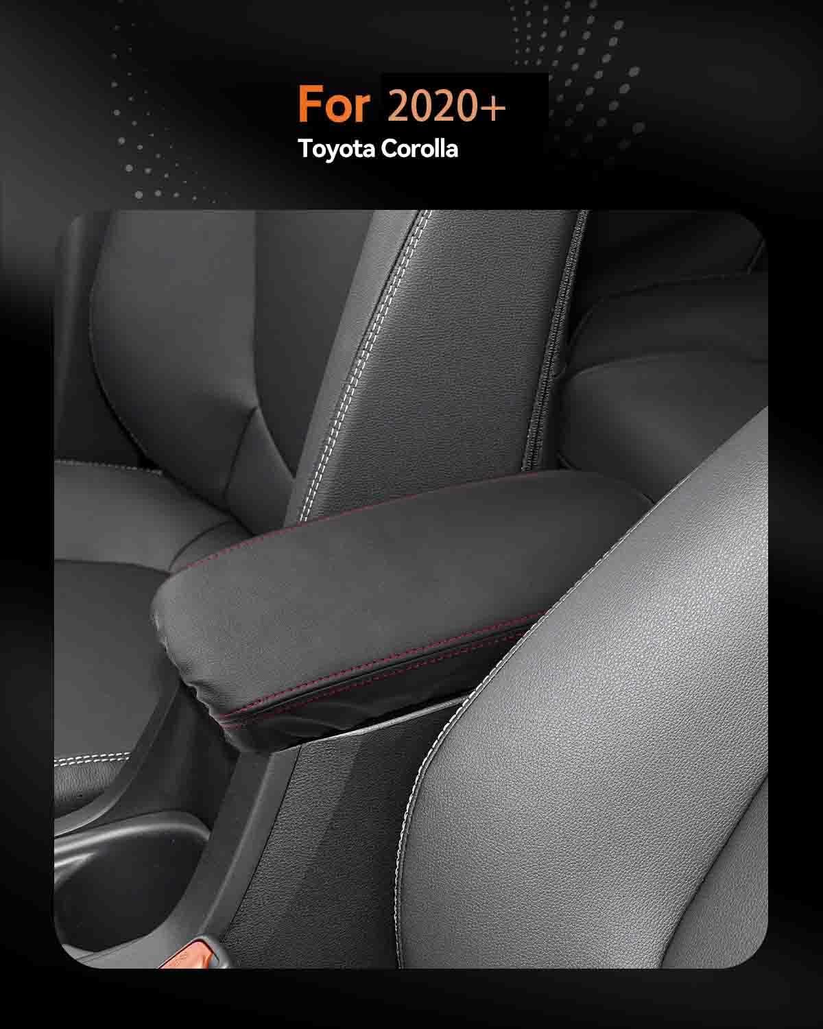 CDEFG for Toyota Corolla 2020-2025 Center Console Cover Armrest Box Cover for Corolla 2020 2021 2022 2023 2024 2025 Accessories Arm Rest Protector SUV Edition Sedan Universal