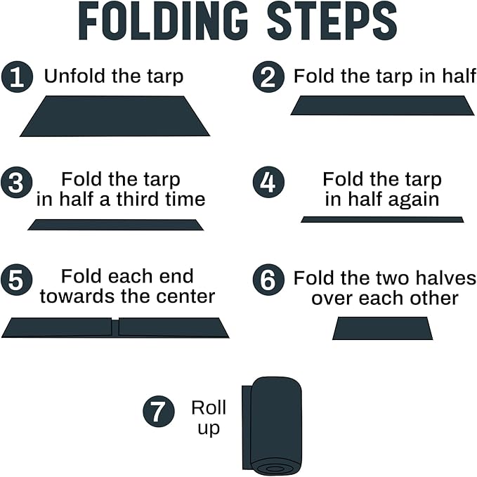 12 Pack 6 x 8 ft 5.5 Mil Large Tarps Heavy Duty Waterproof Tarp Multi Purpose Tent Cover for Home Boats Cars Camping Patio Furniture Roof Emergency Rain Protective Cover, Silver
