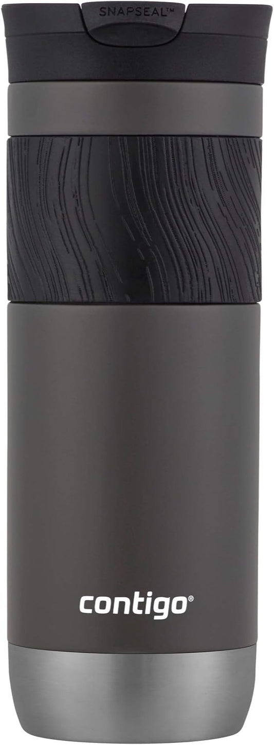 Contigo Byron 2.0 Stainless Steel Travel Mug with SNAPSEAL™ Lid and Grip 20oz.