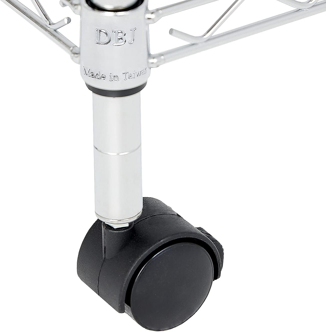 Heavy Duty 4 Tier Wire Shelving Unit Storage Rack, Metal Shelves Utility Organizers, Organization Units for Products, Plant, Pantry, Garage, Laundry Durable Shelf Stand, Chrome, 14"W x 30"L X 48"H