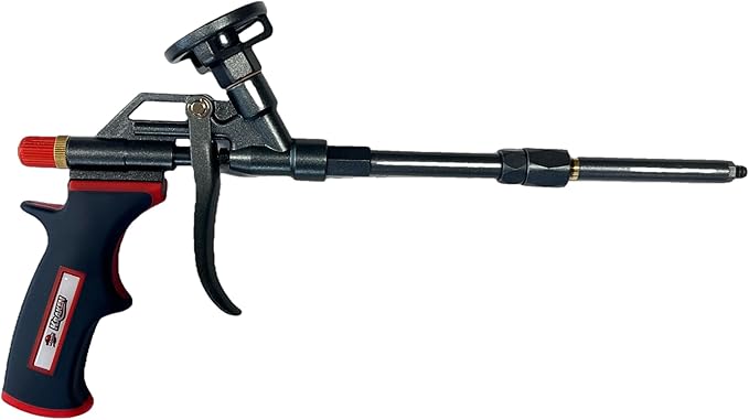 Kraken Bond PRO Insulation Foam Gun - 1 Pack - Non-Stick Teflon Coated, 360° Swivel Tip - High Precision for Insulation and Sealing - Ideal for Contractors and DIY Enthusiasts