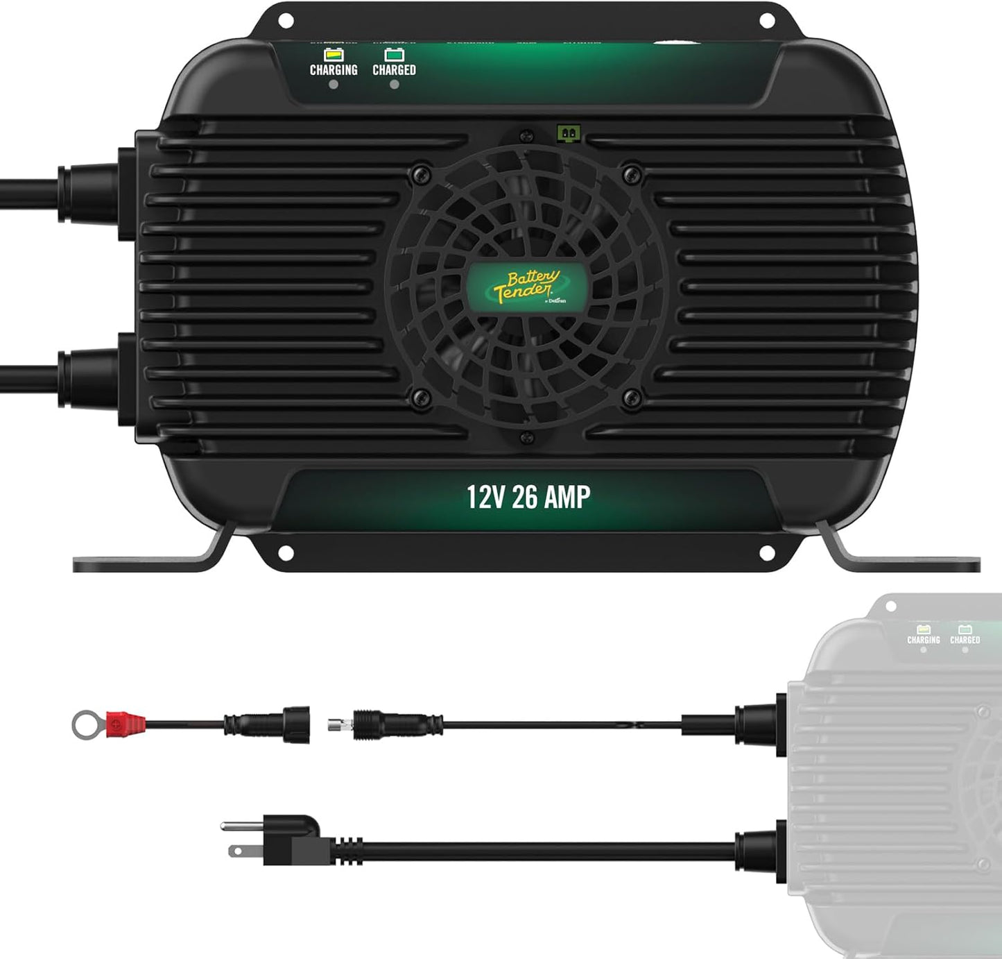 Battery Tender PowerPlus 12V, 26 AMP Battery Charger and Maintainer - IP68 Weather Resistant