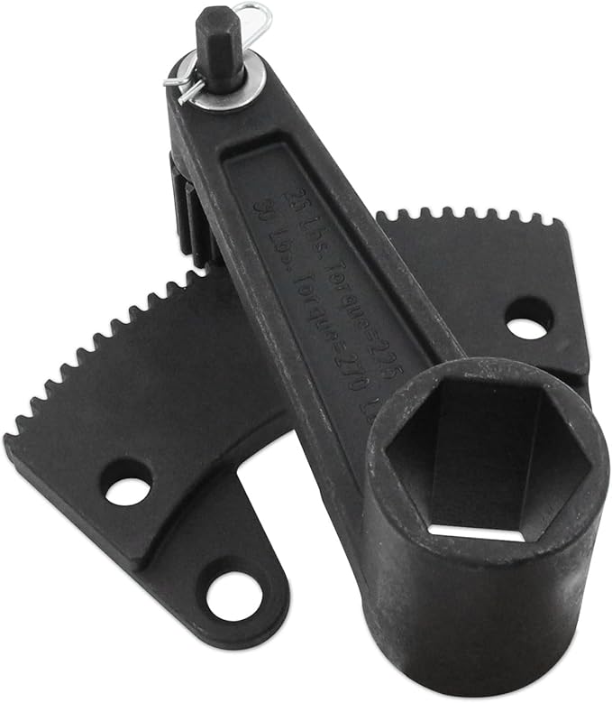 Torque Multiplier Leverage Tool 000133 for Classic Vw Bug/Volkswagen Beetle-36mm Axle Nut and Flywheel Gland Nut Black