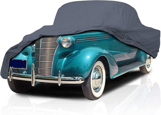 Supreme Full Car Cover – for Pontiac Deluxe Model 6CA 1937 Semi Custom Fit Waterproof Full Coverage All Weather Windproof Dust Proof Indoor Outdoor Automobile